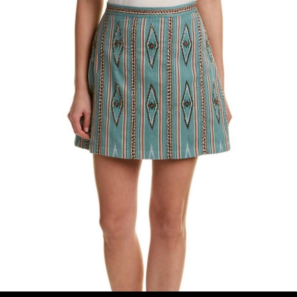 Alice + Olivia Riley Embroidered Beaded